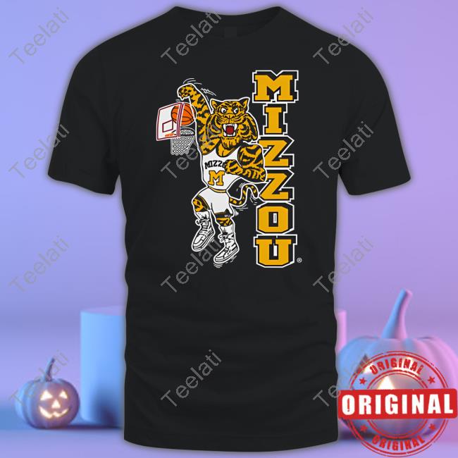 Dennis Gates Mizzou Missouri Dunking Tiger Sweatshirt