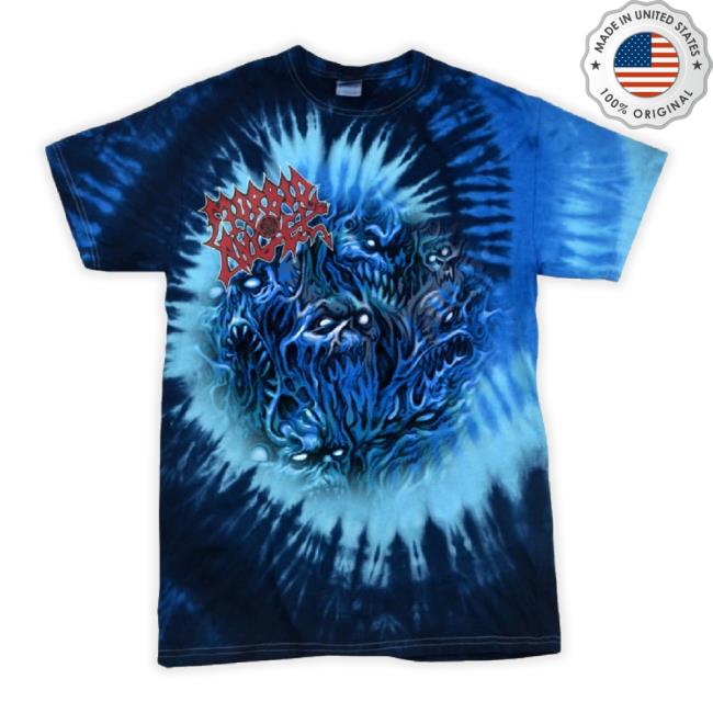 "Altars Of Madness" Blue Tie Dye Tee